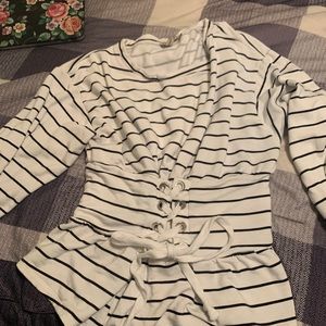 Express corset sweater